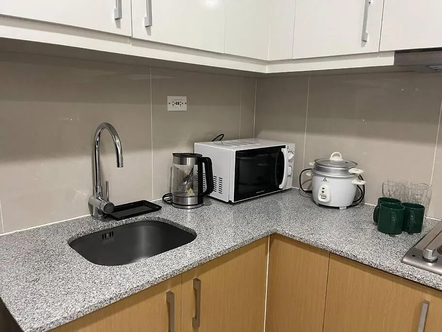 Apartment Stylish 1Br Uptown Parksuites Bgc, 200Mbps/Smarttv Manila Philippines